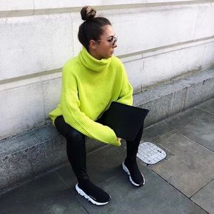 Neon Green Sweater